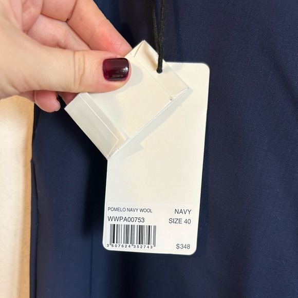 NWT Zadig&Voltaire Pomelo Wool Pant - Picture 4 of 9